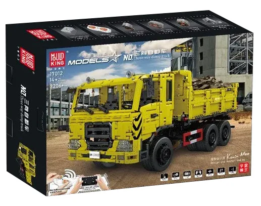 Truck, dump, 3rd 宇星模王 MOULDKING 17012 image 1