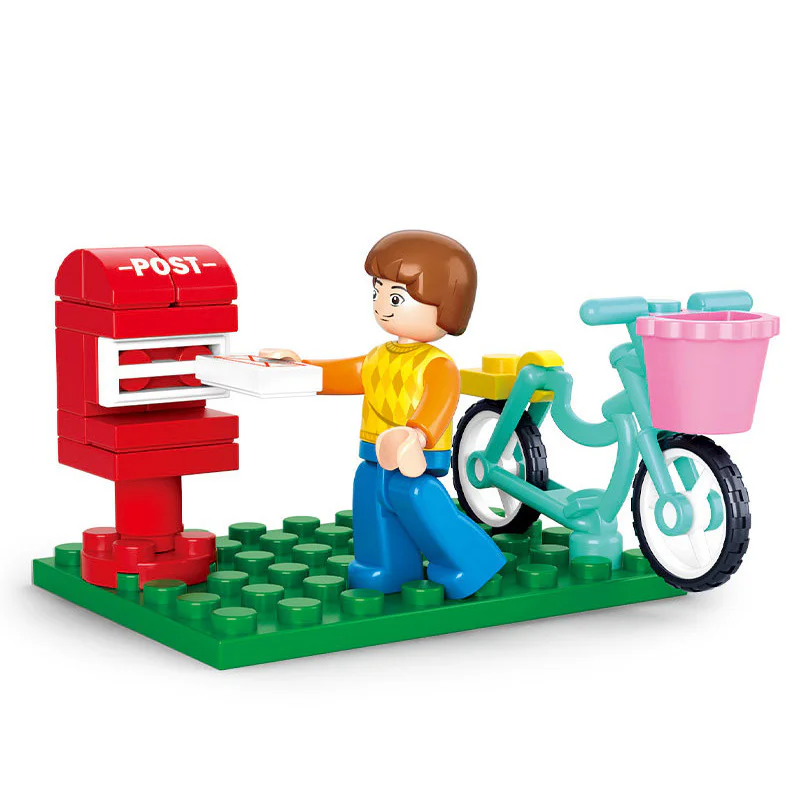 Pink Dream: Letter Delivery 小鲁班 Sluban M38-B0516