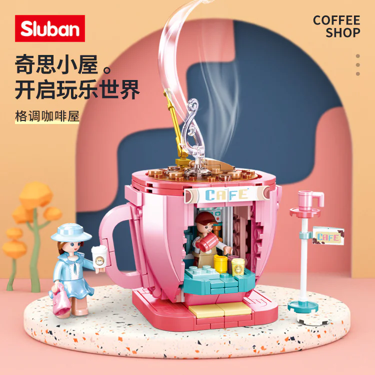 Chis Shack: The Grand Cafe 小鲁班 Sluban M38-B0918