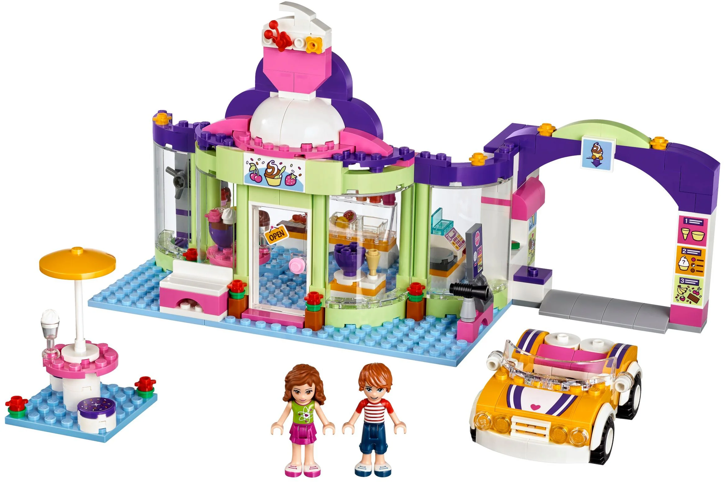 Heart Lake City Frozen Yogurt Shop 01051
