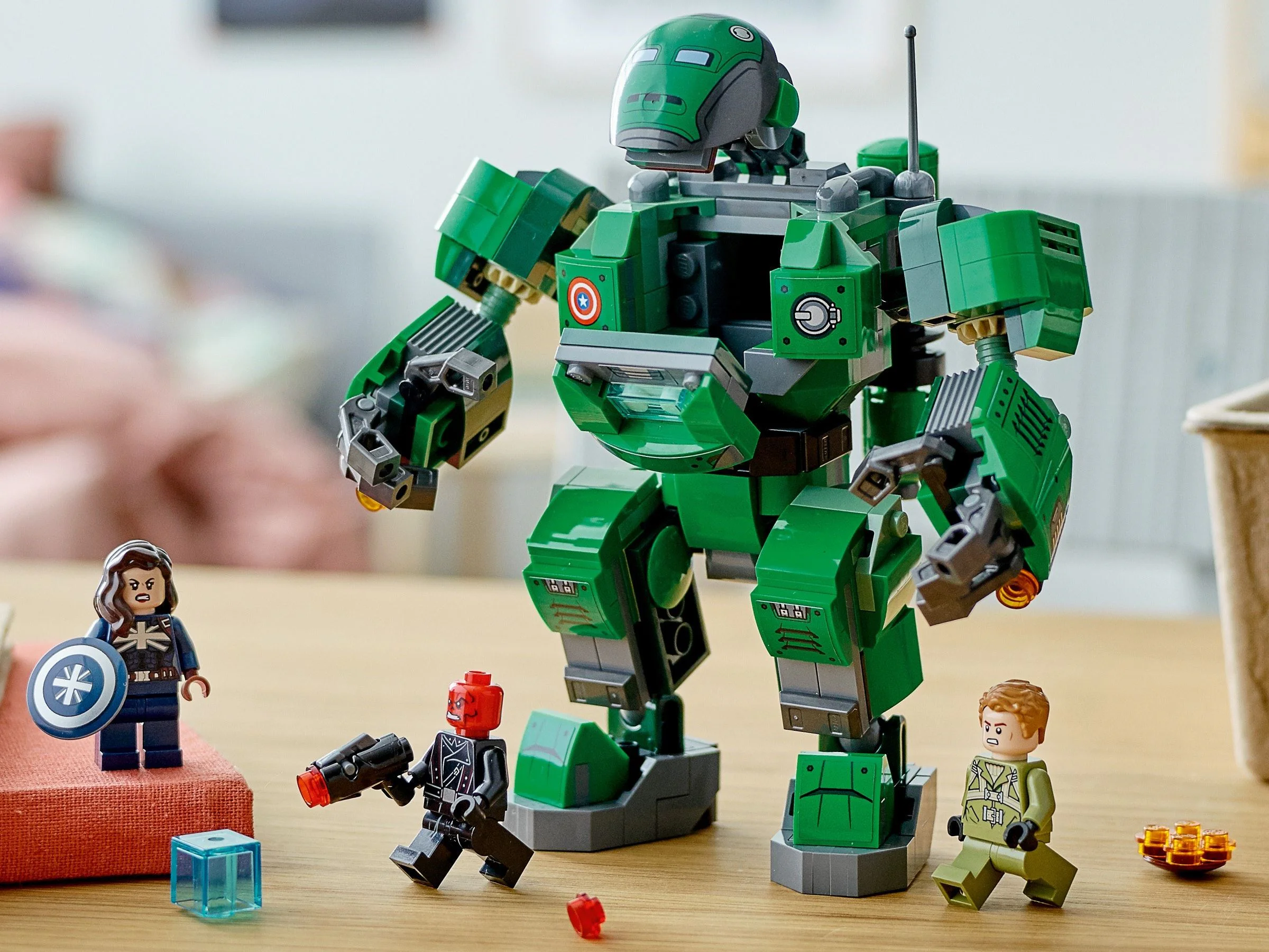 Superheroes of Manover: Captain Carter and HYDRA Sniper 乐高 LEGO 76201 image 8