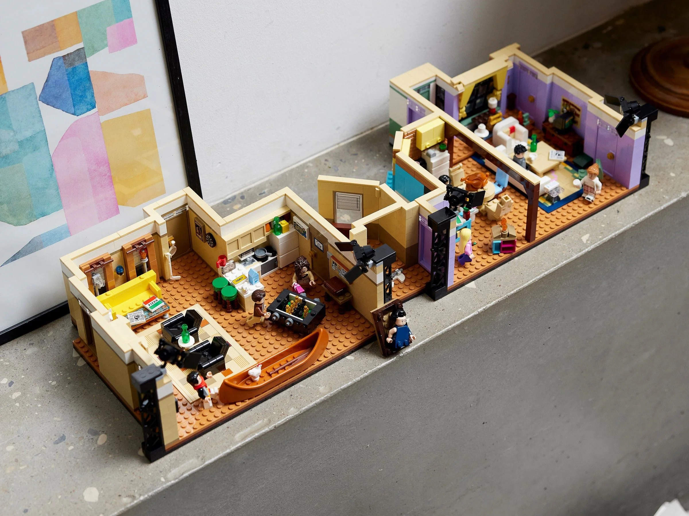 Old friend: Monica and Rachel's apartment 乐高 LEGO 10292 image 44