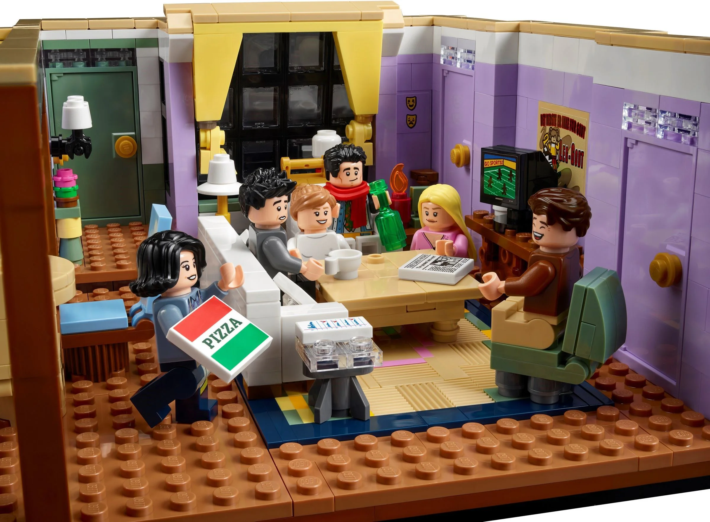 Old friend: Monica and Rachel's apartment 乐高 LEGO 10292 image 54