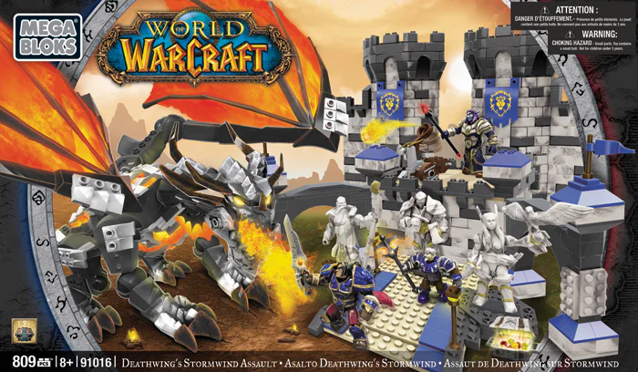 World of Monsters: Deathwing's Stormwind Assault 美家宝/美高 MegaBloks 91016