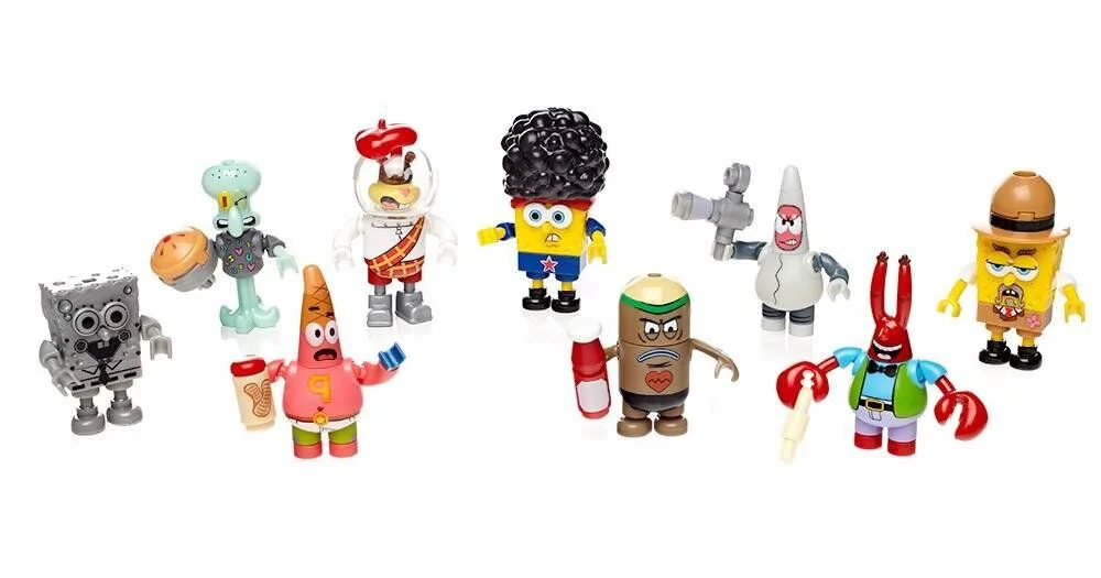 SpongeBob SquarePants: Micro Plush Toy Series 5 美家宝/美高 MegaBloks 【未知】