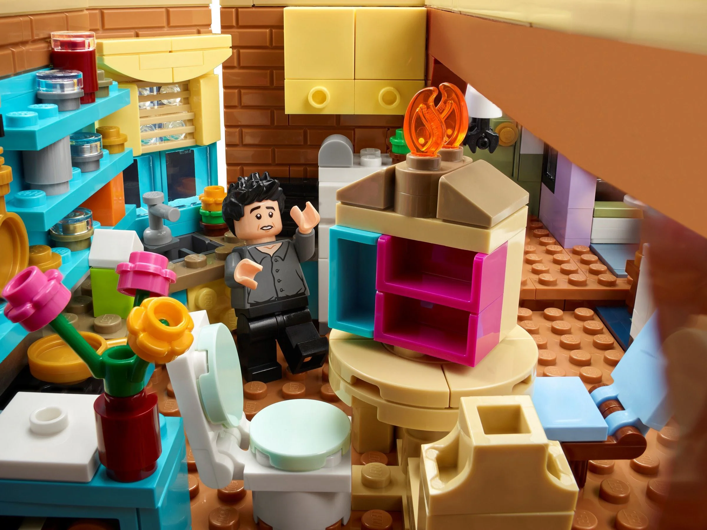 Old friend: Monica and Rachel's apartment 乐高 LEGO 10292 image 66