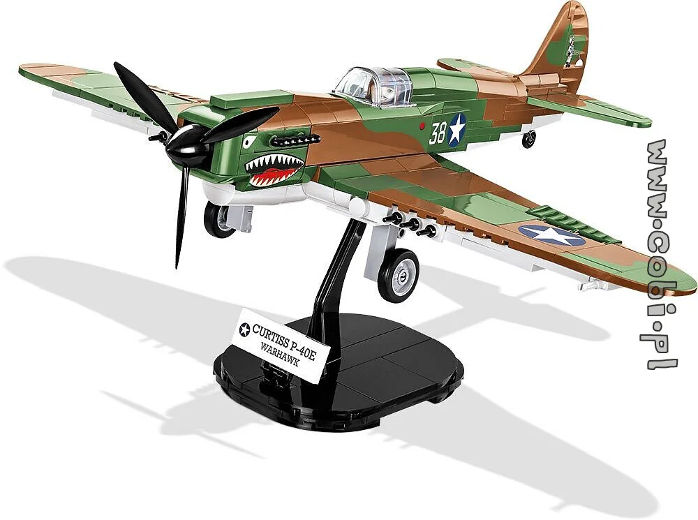 CURTIS P-40E EAGLE FIGHTER COBI 5706 image 2