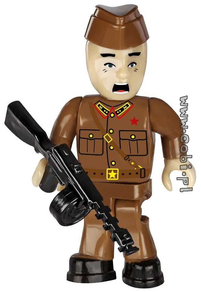 122 MM HOWITZER M1938 (M-30) COBI 2395 image 3