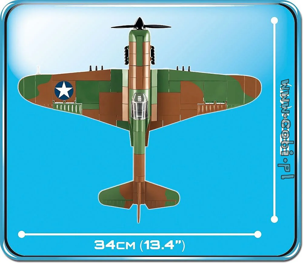CURTIS P-40E EAGLE FIGHTER COBI 5706 image 7