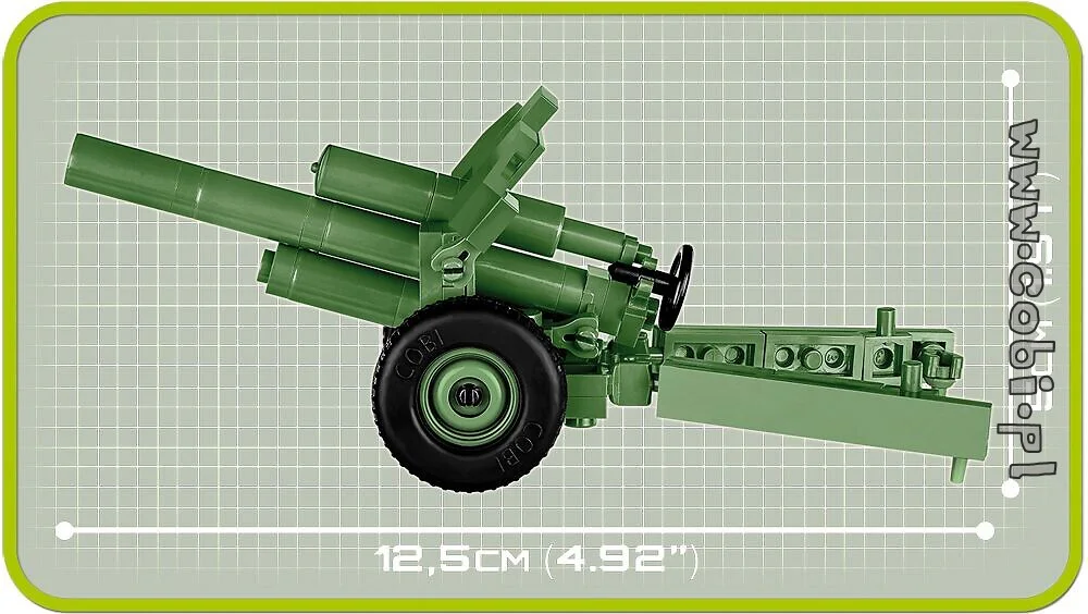 122 MM HOWITZER M1938 (M-30) COBI 2395 image 5