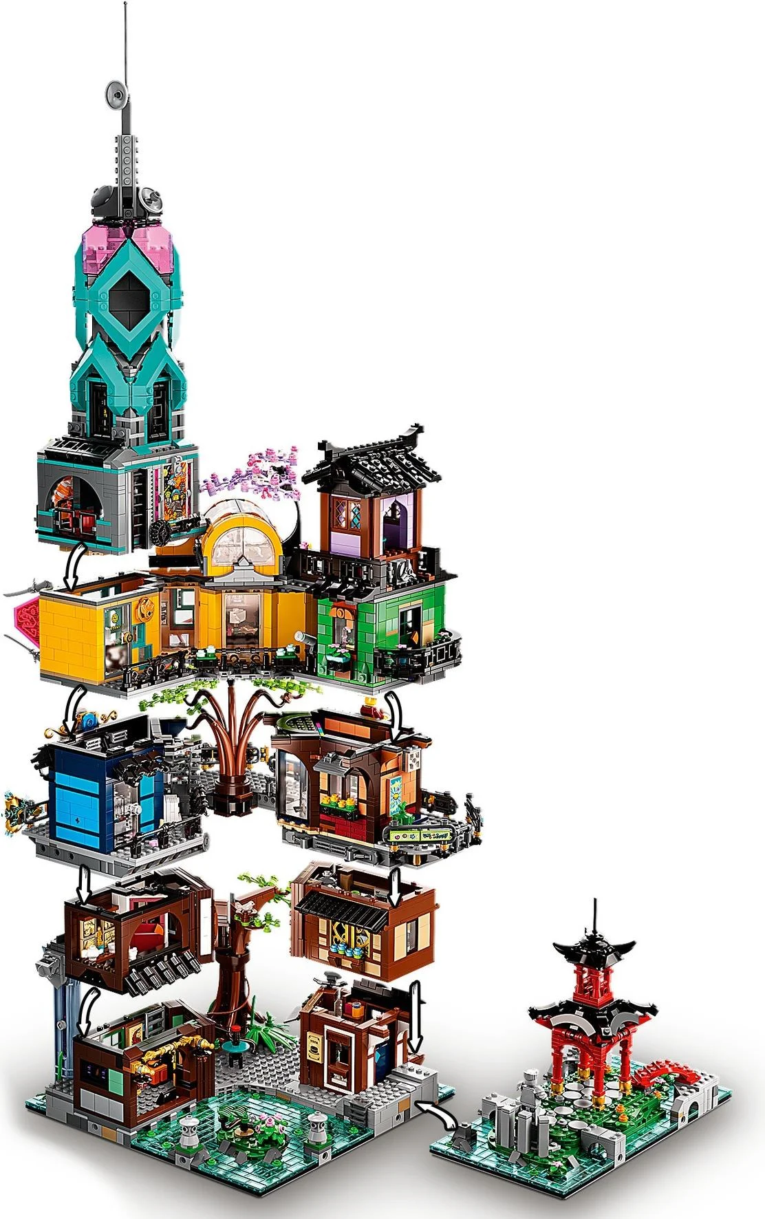 Illusionist Ninja City Garden 无牌 X19006 image 27