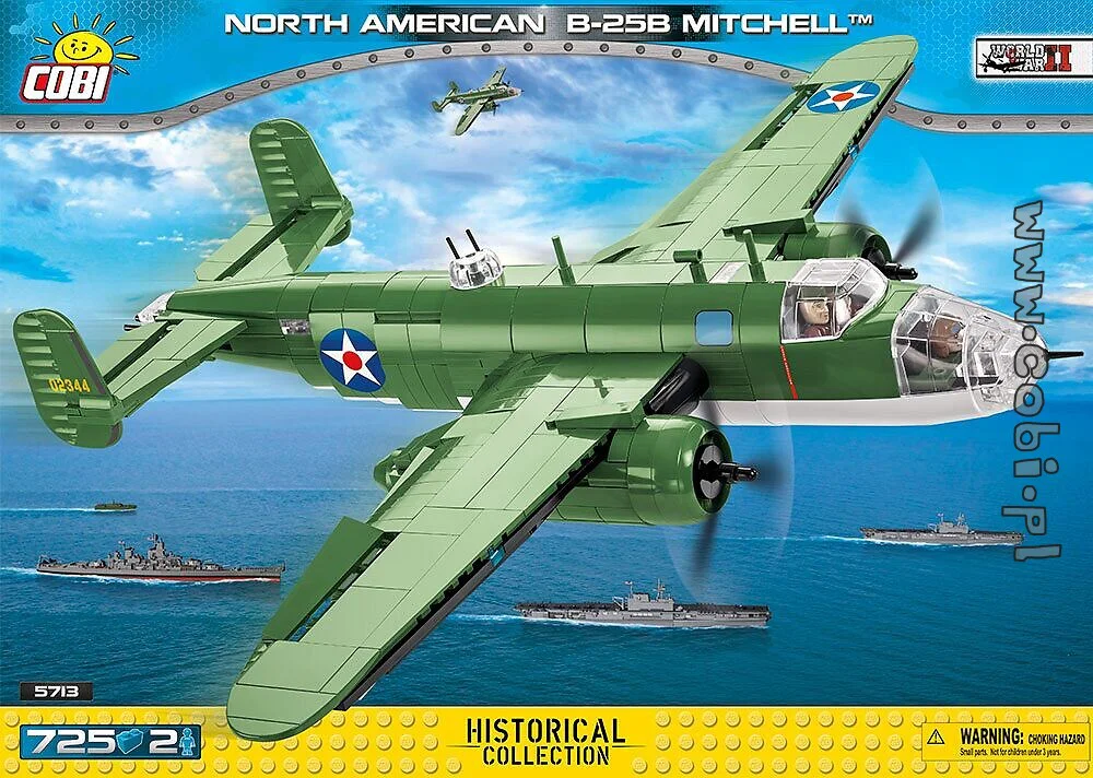 North American B-25B Mitchell bomber. COBI 5713