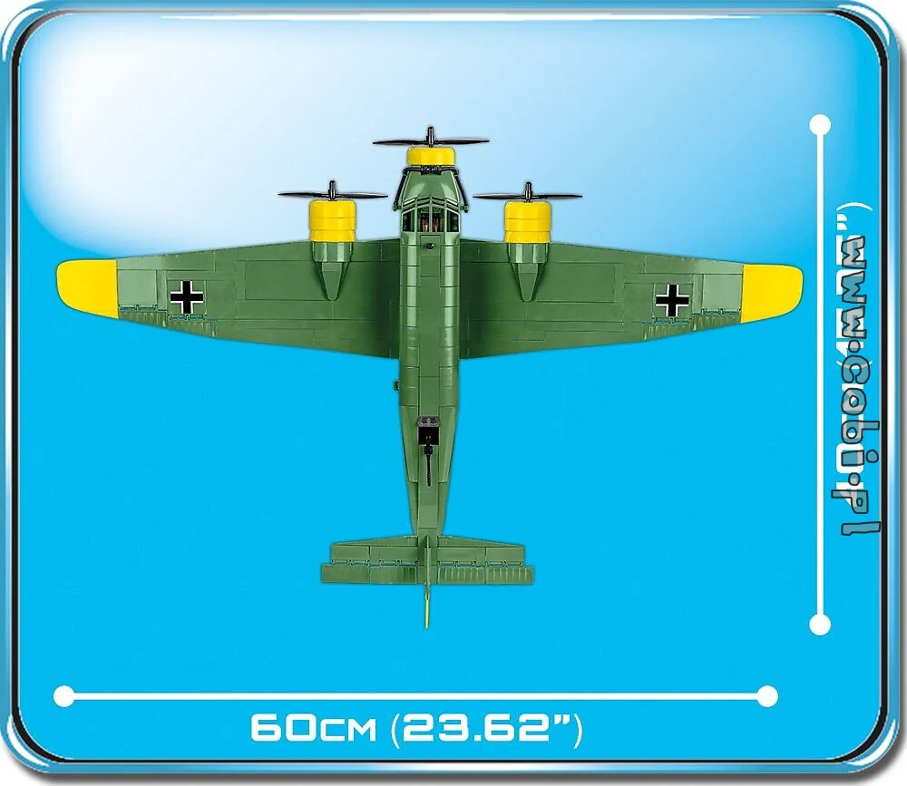 Junks Ju 52/3m transport aircraft COBI 5710 image 1