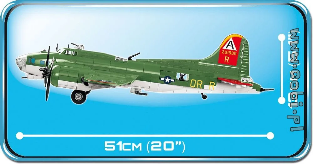 BOEING B-17 AIR FORT BOMBERS COBI 5703 image 12