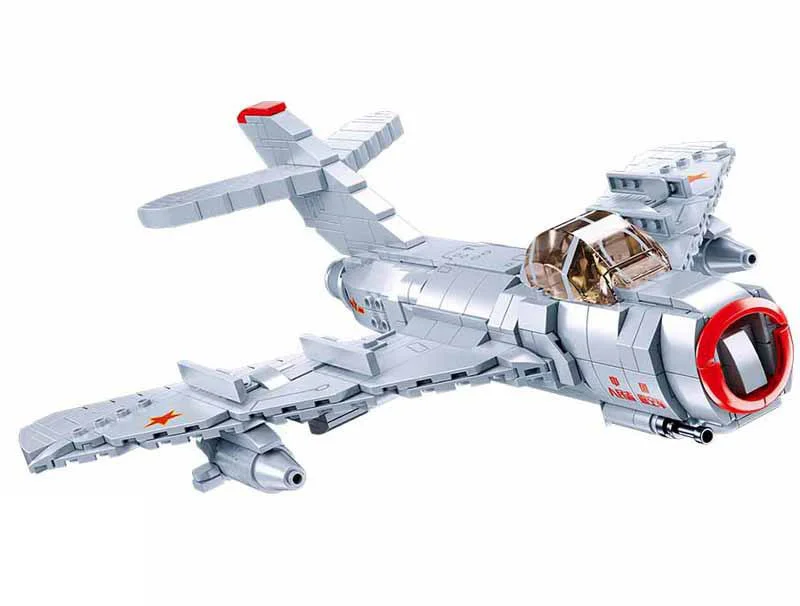 Anti-USD: No. 2249 MiG-15bis 小鲁班 Sluban M38-B0983 image 1