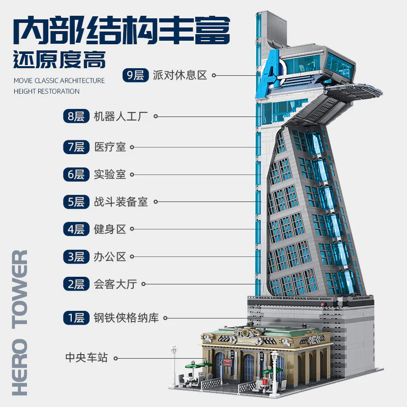 Alliance of Avengers, Heroes 泰格积木 55120 image 2