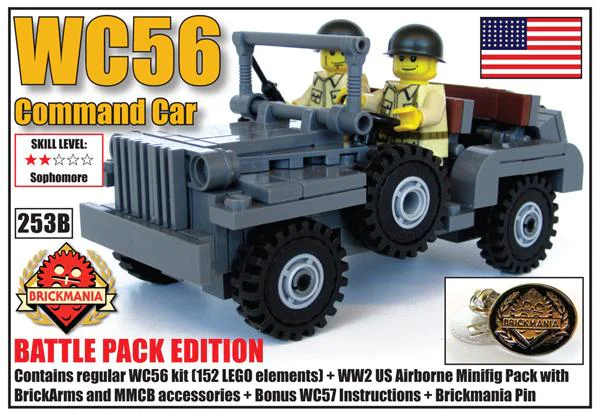 "WC56 Command Vehicle Pack" Brickmania 253B