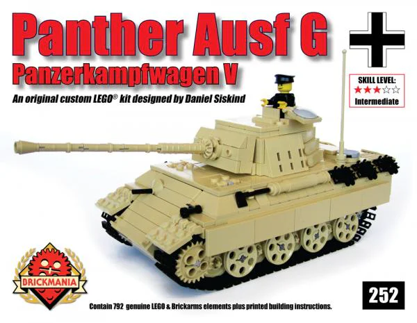Panzer III Ausf G (yellow-brown) Brickmania 252