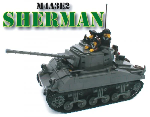M4A3E2 SHERMAN "THE BIG MAC" Brickmania 206