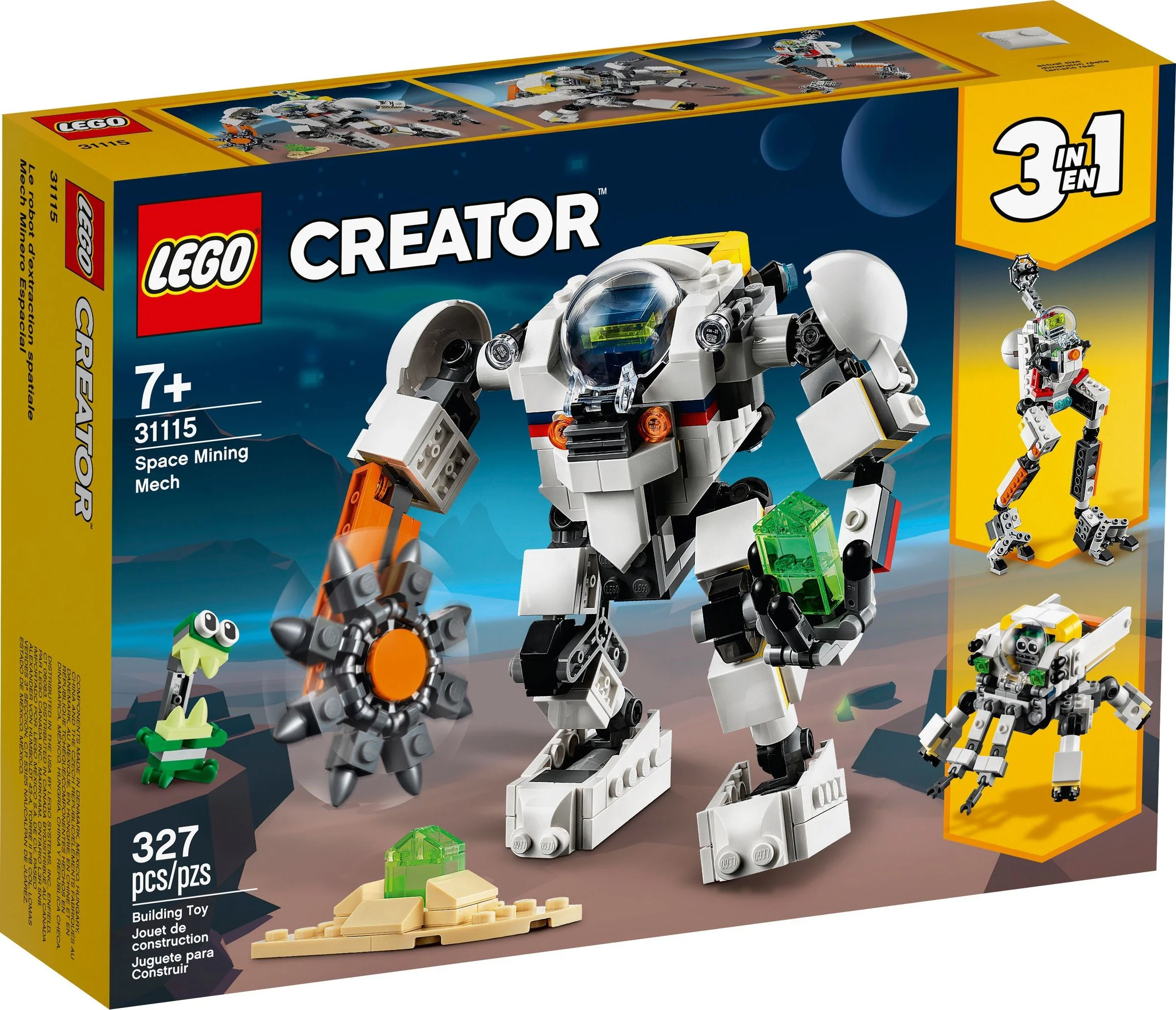 Space mining machine armor 乐高 LEGO 31115 image 2