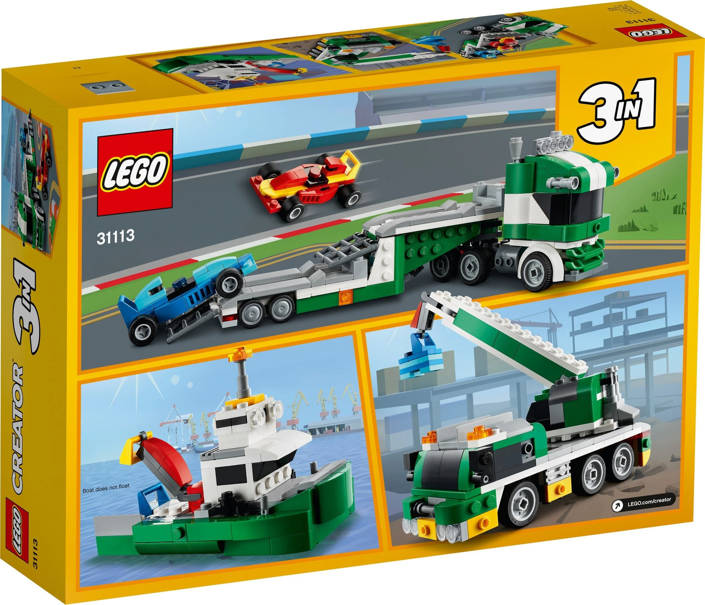 Car transport 乐高 LEGO 31113 image 4
