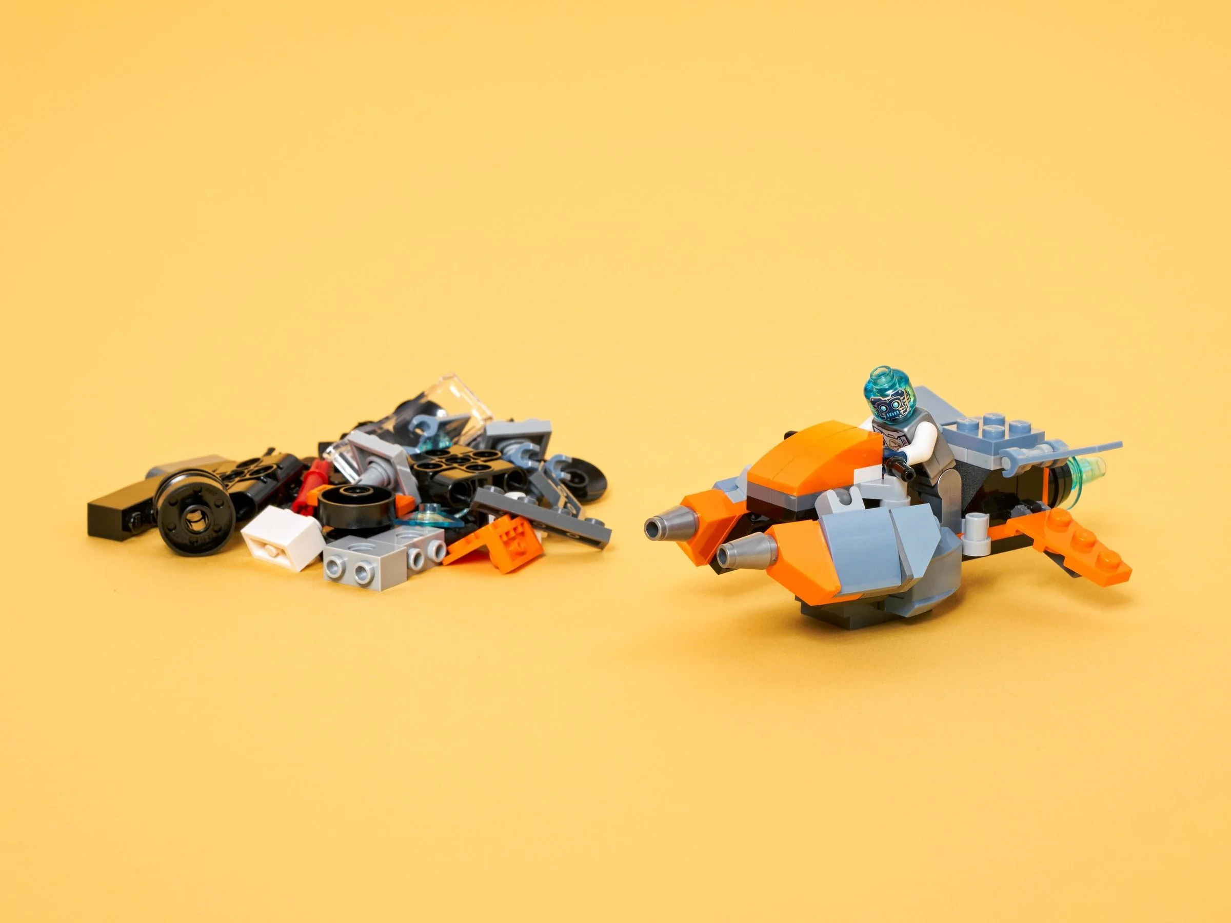 Two-dimensional drones 乐高 LEGO 31111 image 7