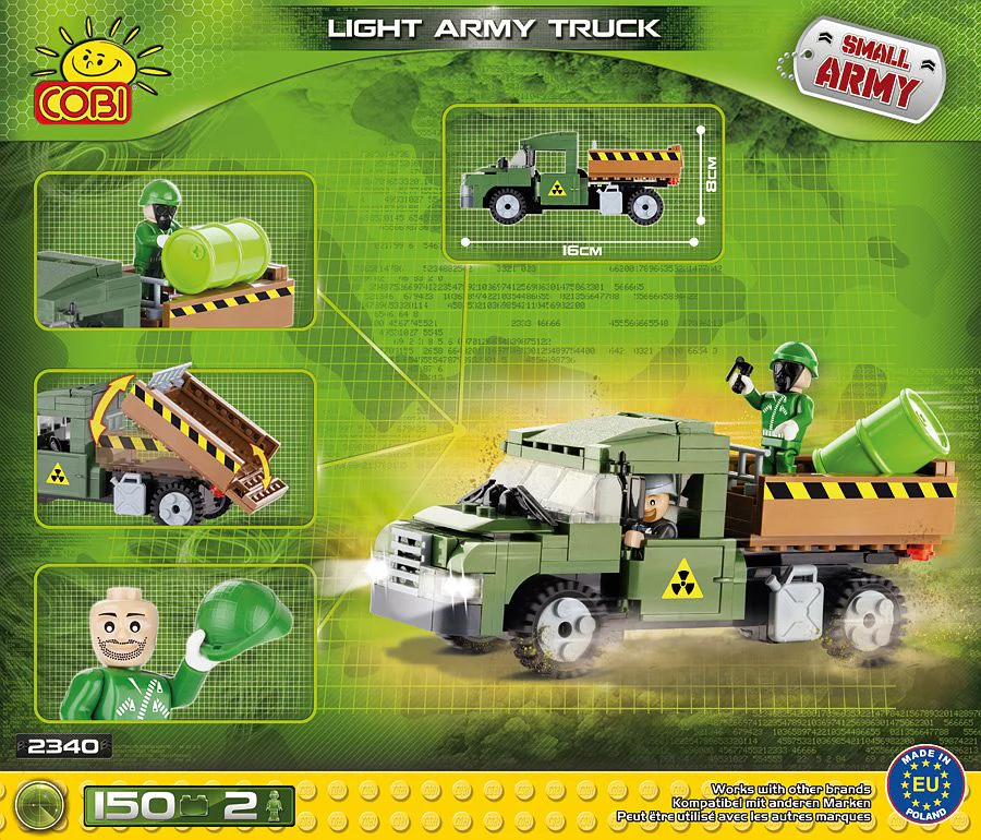 Lightweight Army Truck COBI 2340 image 1