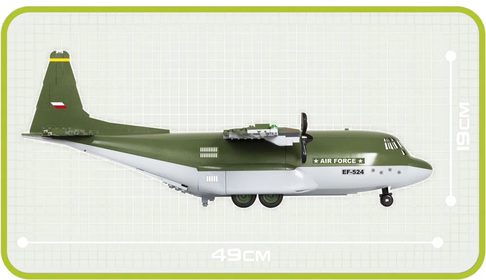 Hercules Transport Plane C-130 COBI 2604 image 1