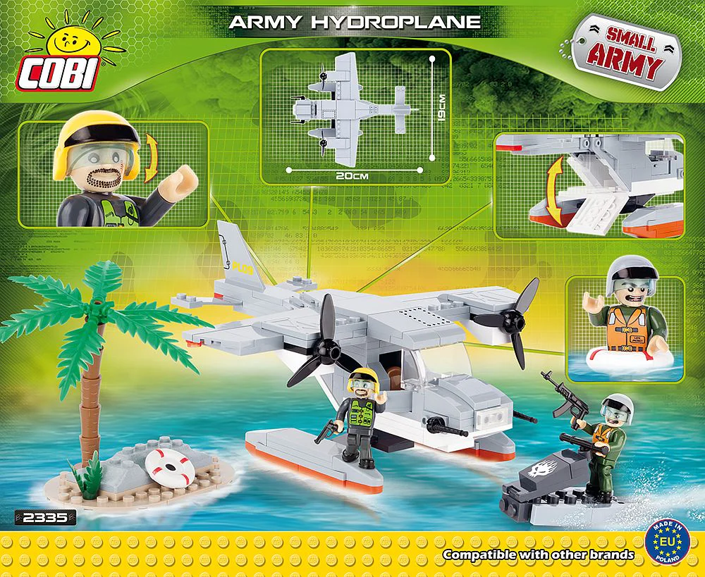 Military amphibious aircraft. COBI 2335 image 1