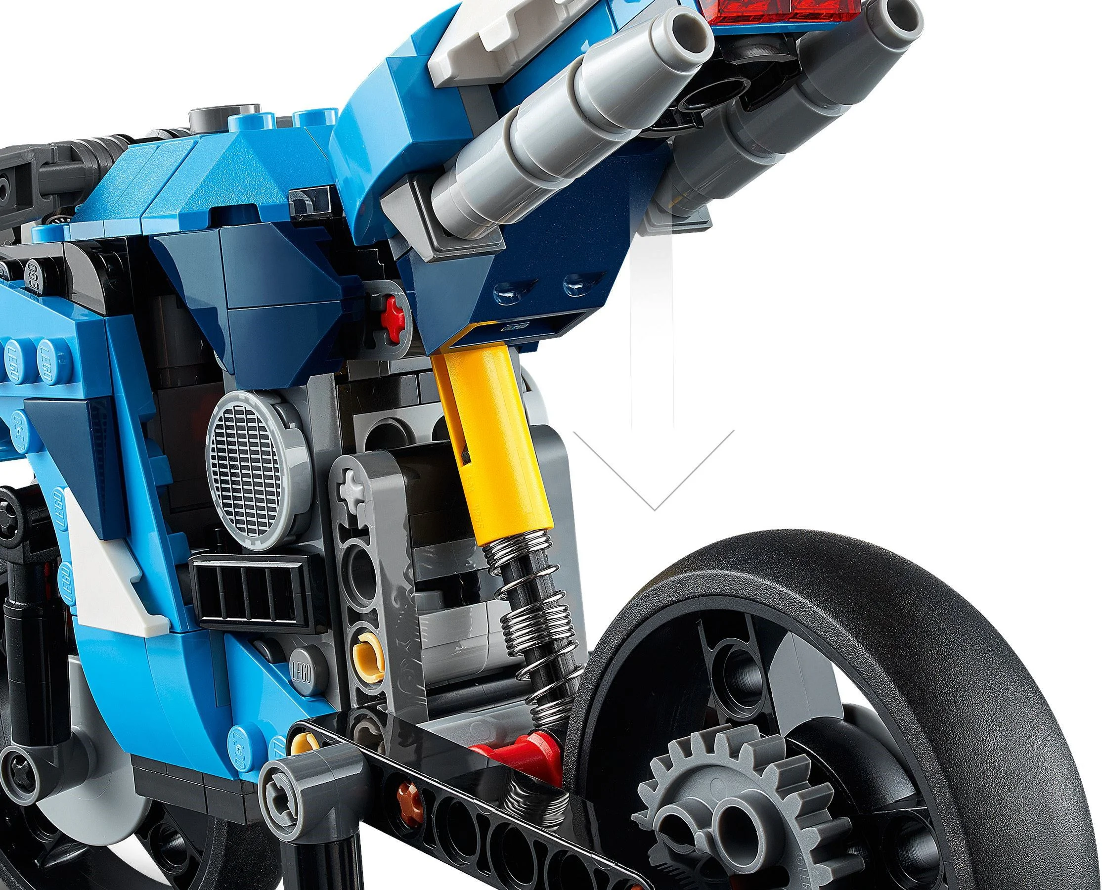 Super motorcycle 乐高 LEGO 31114 image 16