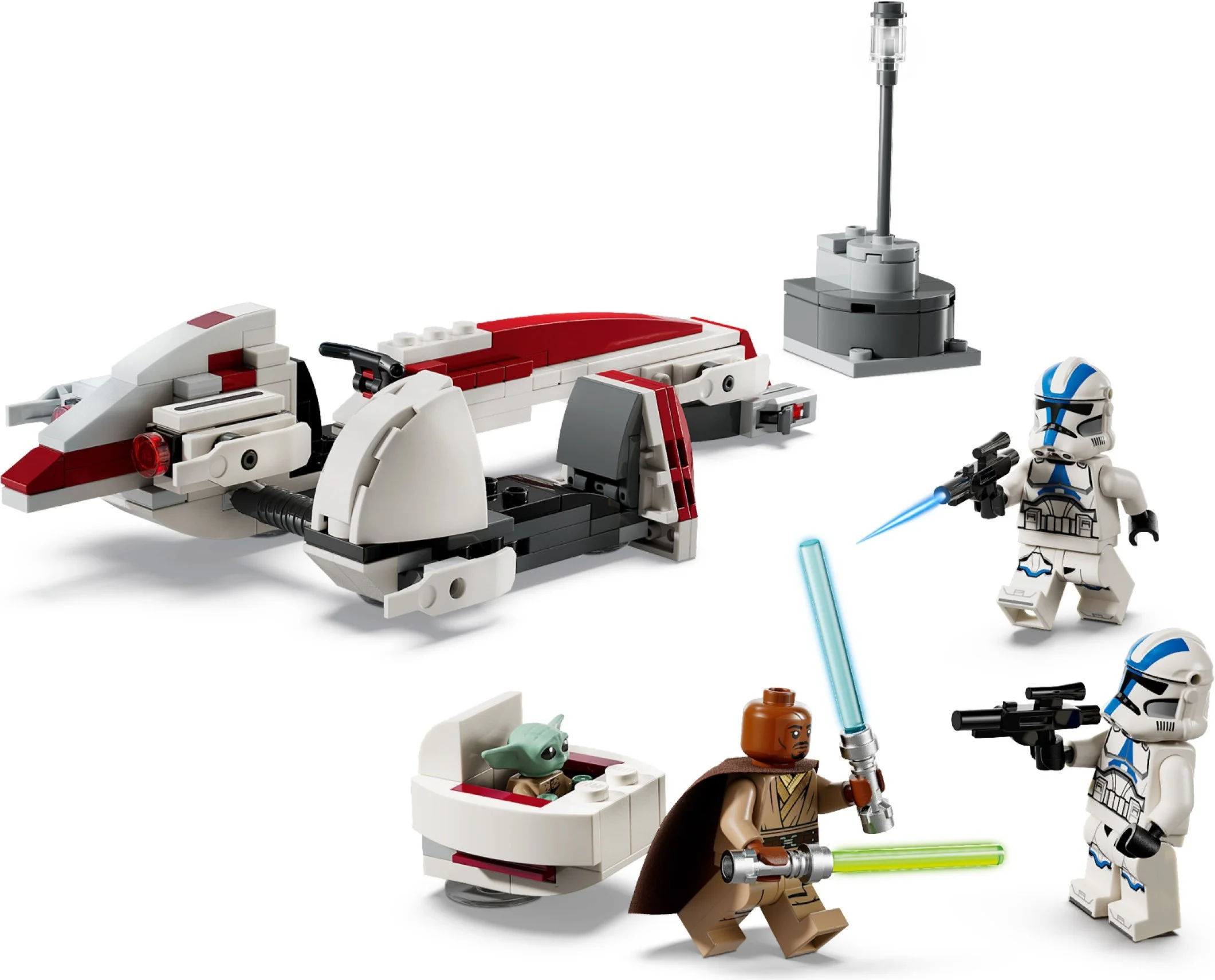 MANDALOS: BARC FLIGHT MOTORBIKE ESCAPE 乐高 LEGO 75378 image 4