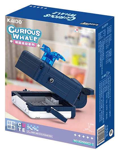 Fun table pet: Curious whale 开智 KAZI/高博乐 GBL KD99002-2 image 2