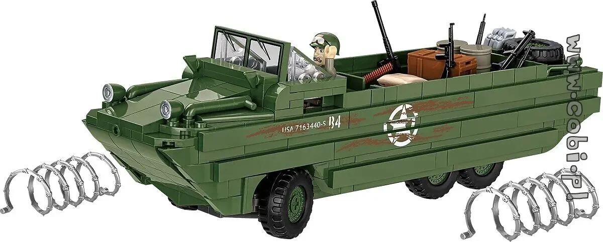 DUKW DUCK AMPHIBIOUS CARRIER 1:35 COBI 3110