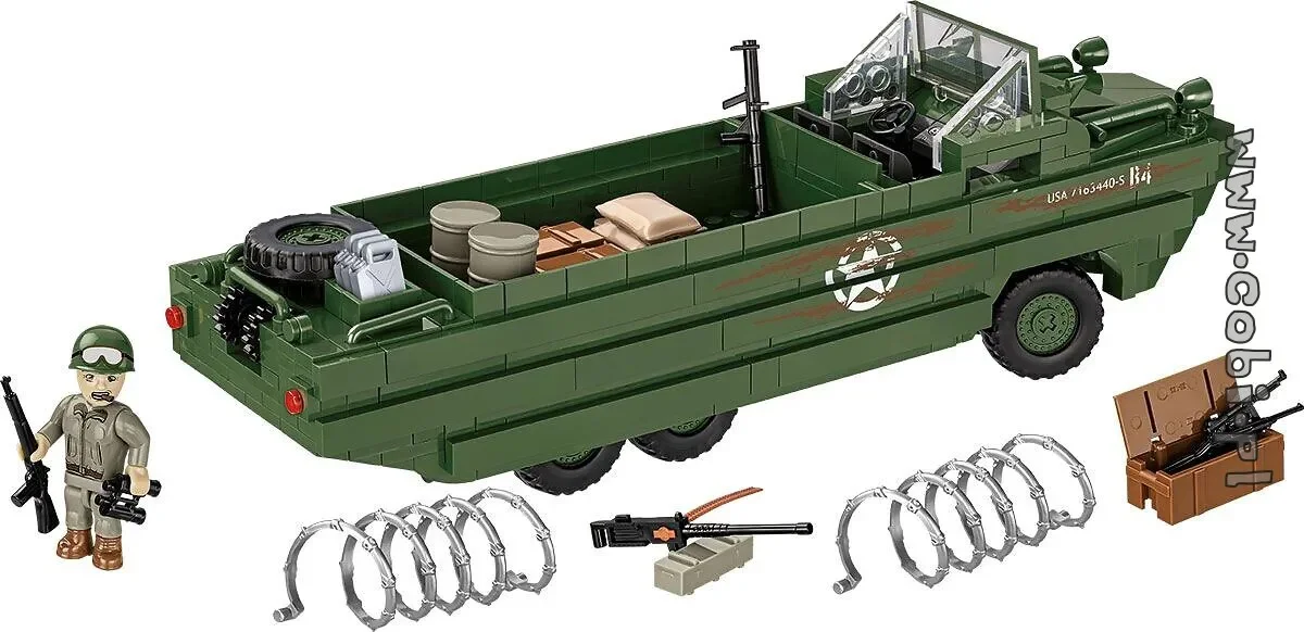 DUKW DUCK AMPHIBIOUS CARRIER 1:35 COBI 3110 image 1