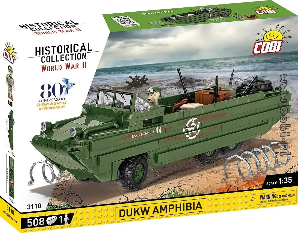 DUKW DUCK AMPHIBIOUS CARRIER 1:35 COBI 3110 image 7