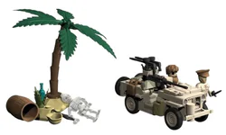 WWII Willys MB Military Vehicle 1:35