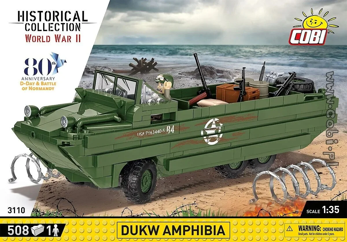 DUKW DUCK AMPHIBIOUS CARRIER 1:35 COBI 3110 image 9