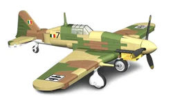 Fiat G.55 Half-Sized Fighter Jet, 1:48 scale.
