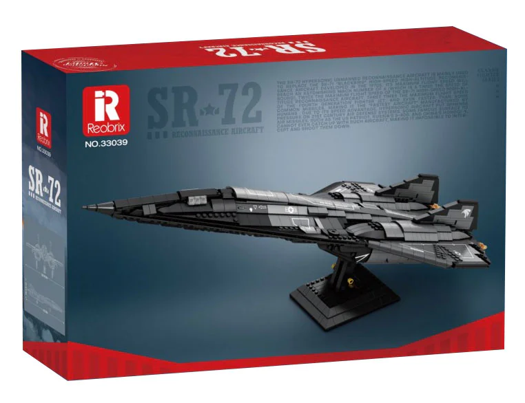 SR-72 RECONNAISSANCE AIRCRAFT 臻砖科技 Reobrix 33039 image 1