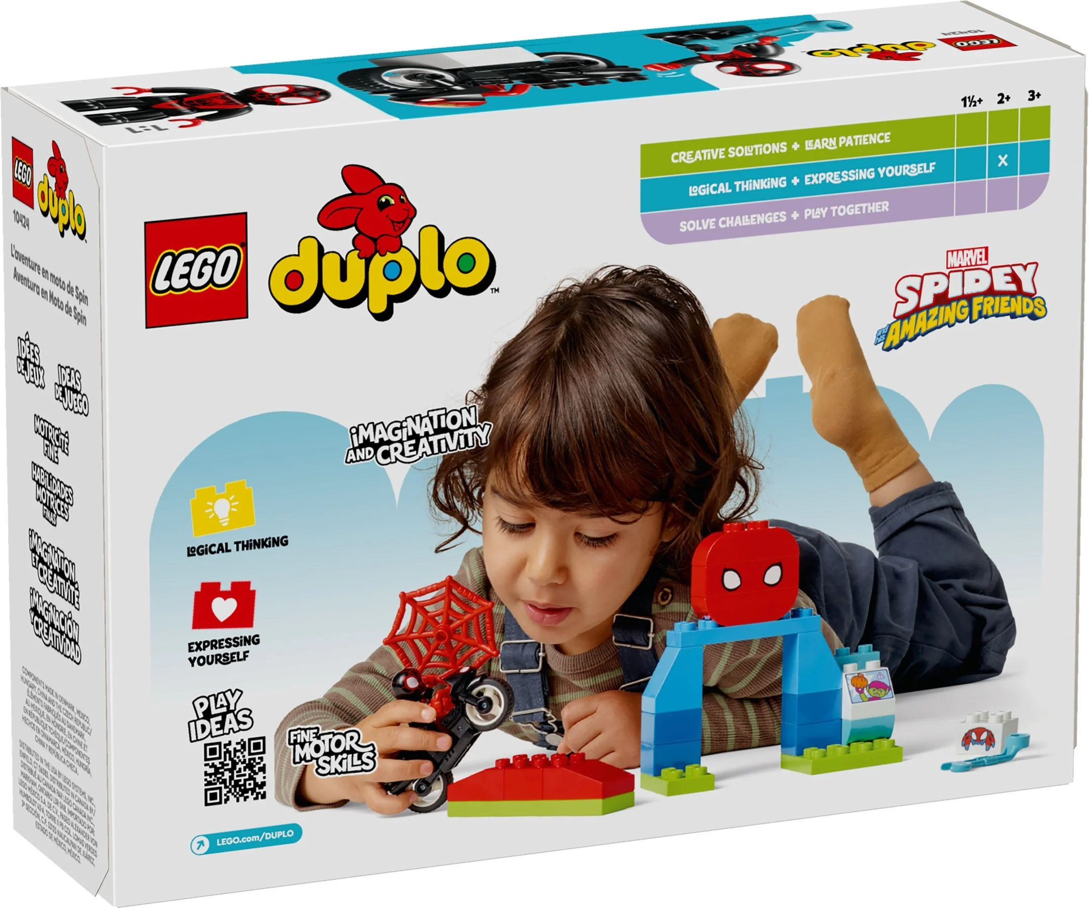 Spider-Man motorcycle adventure 乐高 LEGO 10424 image 2