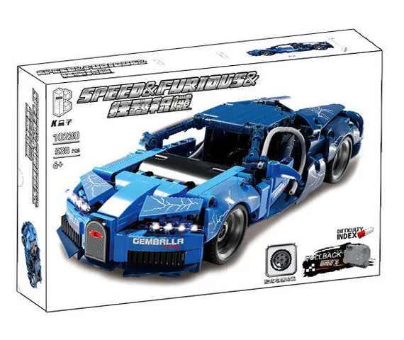 Riotous mechanical: Bugatti's Relic Car K盒子/棱锐模型 10230 image 1