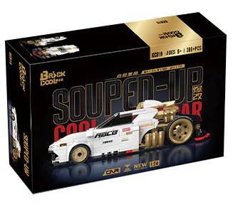 Superrunner: White Cyclone 迪库 DECOOL/酷小砖 BrickCool KC019 image 1