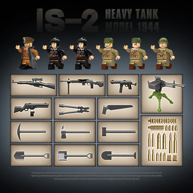 IS-2 HEAVY TANK 1944 全冠 QUANGUAN 100249 image 9