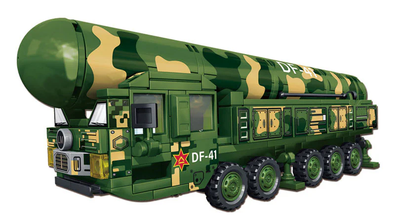 East Wind 41 ballistic missile vehicle 乐毅积木 88003 image 1