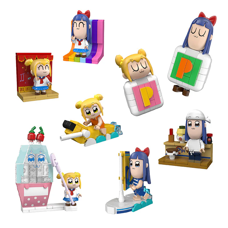 Here is the translation:

"Popo and Pipi Beauty's Daily Refrigerator Stickers 8 Types" 沃马动漫 WOMA W8013