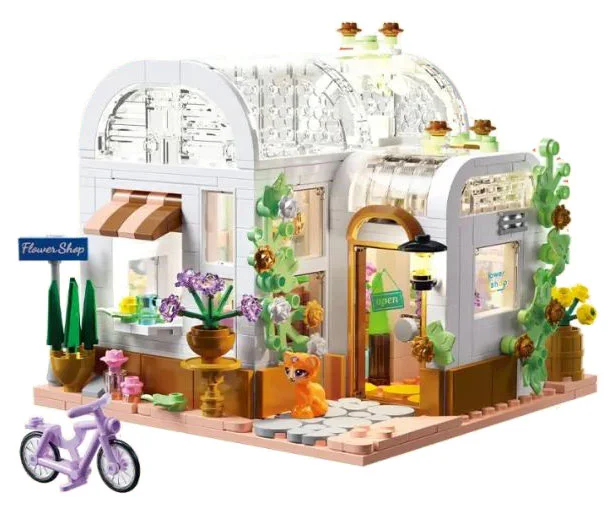 Flower Shop - 6 Varieties 方橙积木 Forange FC8515