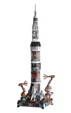 A large model of grade of the dawn heavy rocket collection