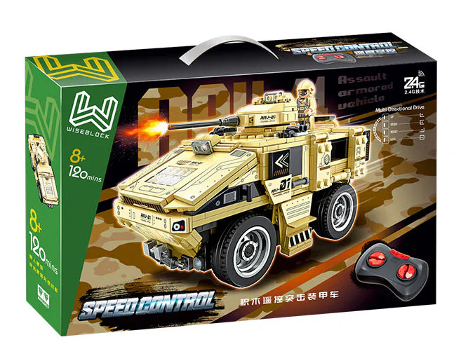 Armoured assault vehicles 维思积木 WISEBLOCK/奥迪双钻 HA389148 image 1