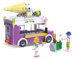 Urban life map: Ice cream truck