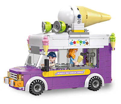 Urban life map: Ice cream truck 杰星 JIESTAR 59239 image 1